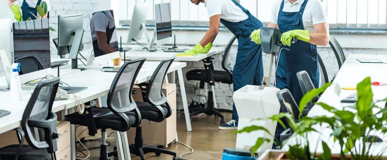 Cleaning Office Desks